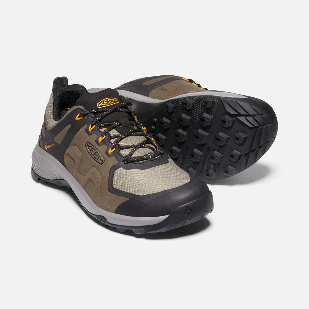 Chaussure de Randonnée Keen Homme Marron/Noir | Explore Waterproof | YMLUS-5920